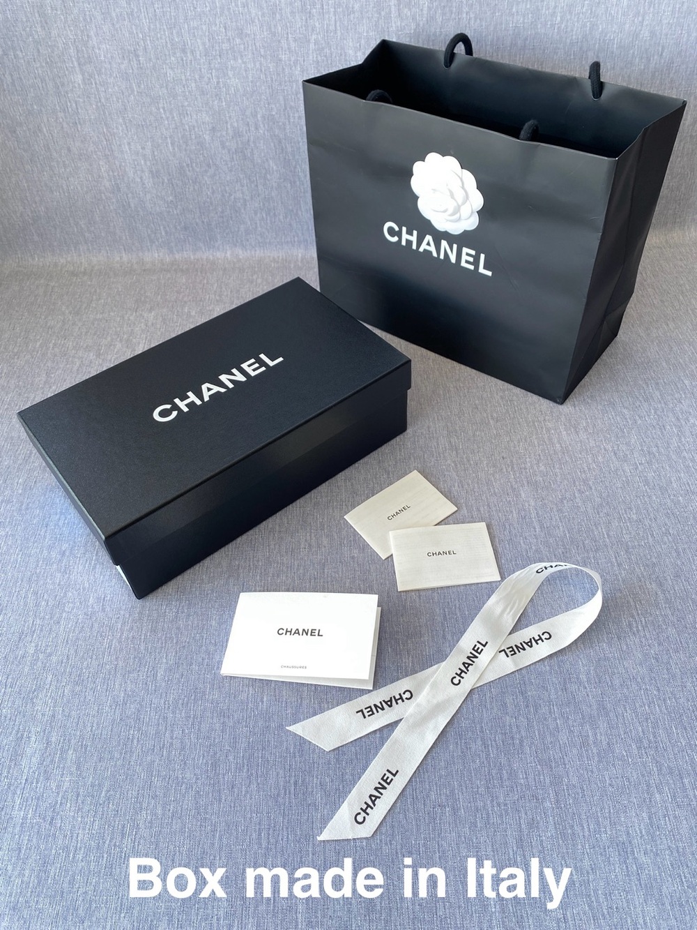 Authentic CHANEL | Full Gift Packaging Set | Gift Display Storage Décor